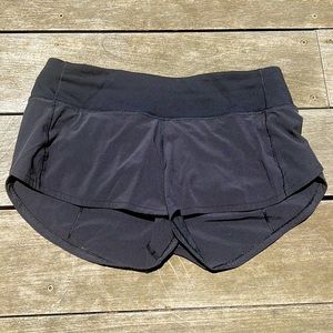 Standard Black Lululemon Shorts